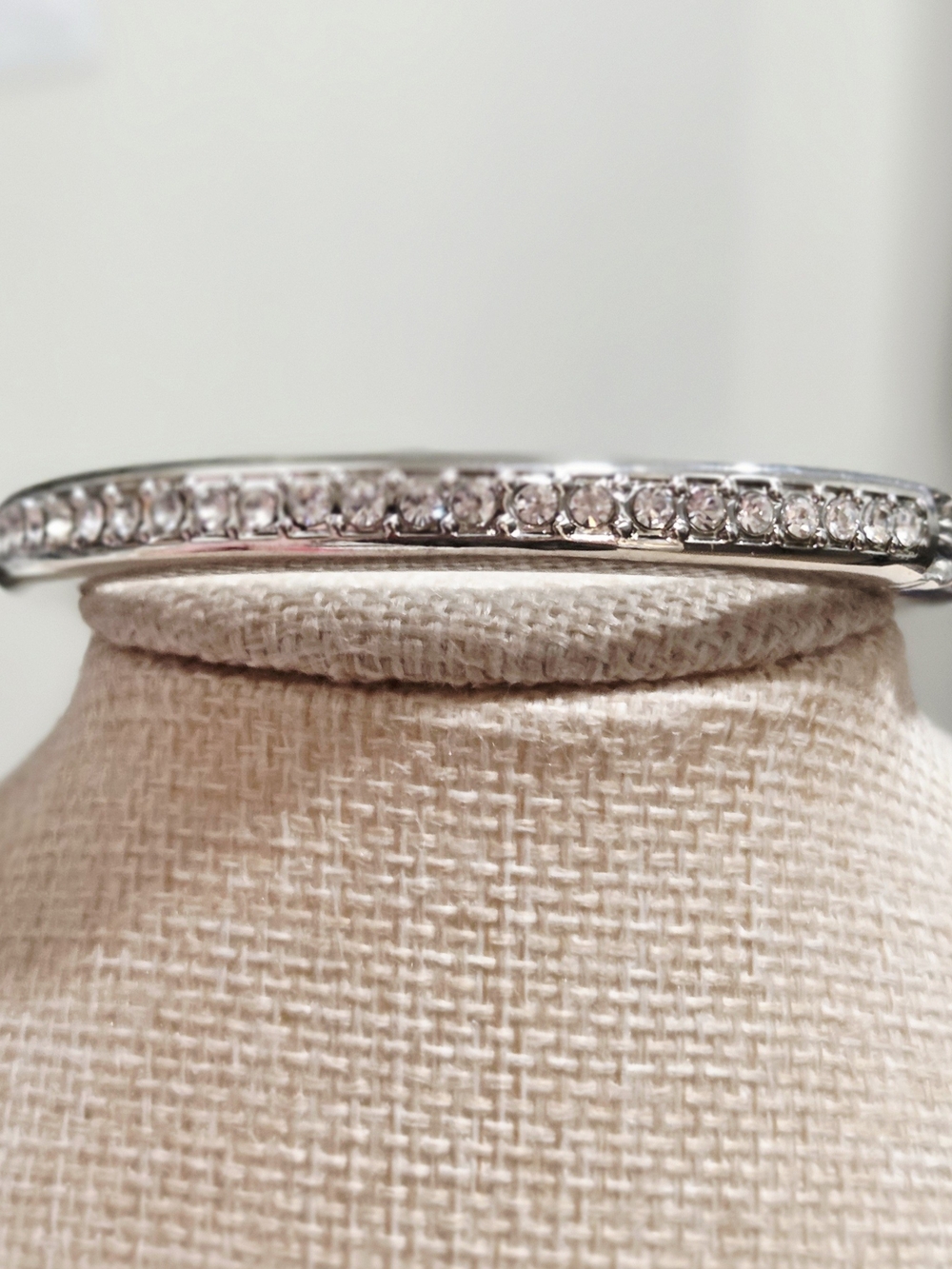 Classic Silver Tone Bangle Bracelet - Women's Jewelry